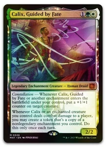 Calix, Guided by Fate #26 (Foil) (NM) March of the Machine MAT Magic MTG - Picture 1 of 2
