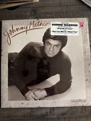 Johnny Mathis Friends In Love 1982 Columbia LP Record Album Vinyl FC37748 Hype - Image 1 of 4