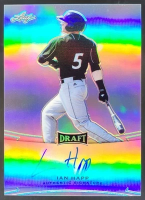 2015 Leaf 25th Baseball Ian Happ #BA-IH1 Auto Chicago Cubs CL - Image 1 of 4