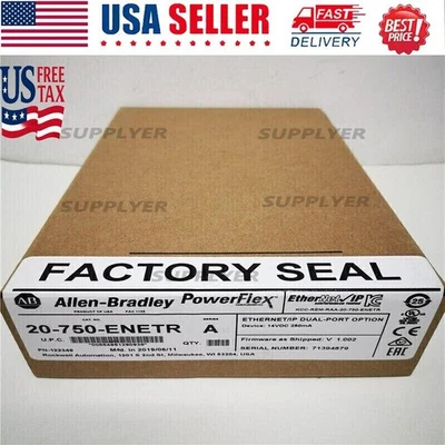 New Factory Sealed AB 20-750-ENETR SER A PowerFlex 750 2-P ENet/IP Module - Image 1 of 4