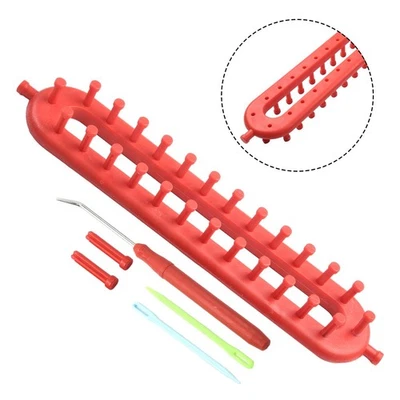 Craft Scarf Knitting Knitting Yellow DIY Knitting Kit Set Scarf Craft Tools - Image 1 of 4