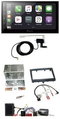 Pioneer USB Lenkrad 2DIN Bluetooth DAB Autoradio für Porsche Boxster 911 Cayman - Bild 1 von 4