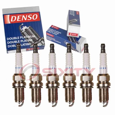 6 bujías Denso Platinum de larga duración para Audi S4 2002 2,7 L V6 encendido yz Foto 1 de 4