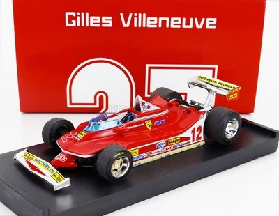 MODELLINO AUTO STATICO BRUMM FERRARI F1 312T4 VILLENEUVE WINNER USA GP 1979 1/43 - Immagine 1 di 4