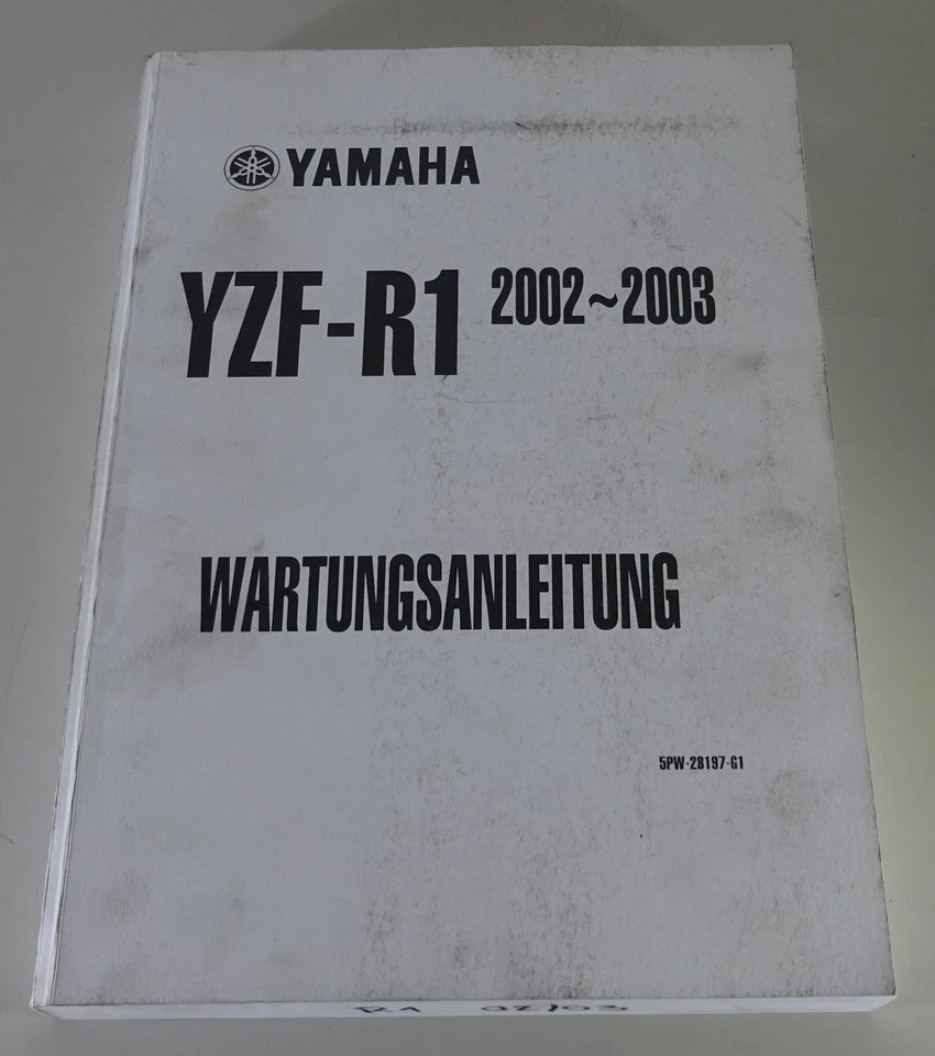 Manual De Taller Yamaha YZF-R 1 (P) Año 2002-2003 - Imagen 1 de 4