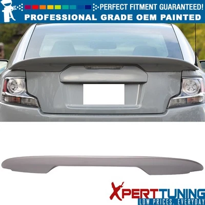 Fits 11-16 Scion tC OE Style Trunk Spoiler Wing ABS Painted #1F7 Classic Silver Foto 1 de 4