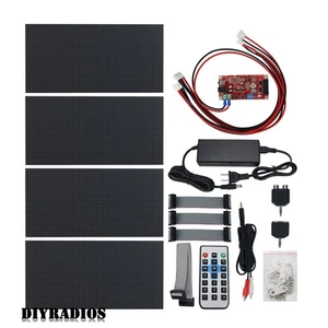 AS1000 4*P5 RGB Music Spectrum Display Rhythm Light + Controller Voice Control # - Picture 1 of 8