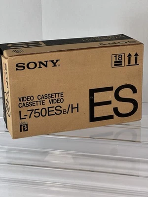Sony ES L-750 Dynamicron High Grade Beta Tapes (Case of 10) NEW Sealed Lot - Image 1 of 4