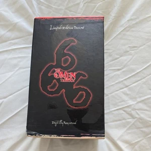 The Omen Trilogy - VHS - Limited Edition Video Box Set - 3 Tapes - Picture 1 of 5