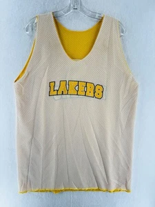 VTG Los Angeles Lakers Practice Jersey Men’s Size Large Reversible 90s - Picture 1 of 10