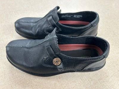 Женские кожаные лоферы croft & barrow Delaney черные размер 8,5 без шнурков - Изображение 1 из 4