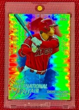 SHOHEI OHTANI ROOKIE REFRACTOR 2018 Topps Chrome RC Card Non Auto Holo - ANGELS