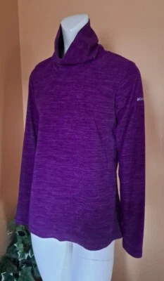 Columbia Pullover Top Polar Exterior Sudadera Chaqueta Para Mujer Talla S Púrpura  Foto 1 de 4