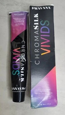  Pravana ChromaSilk Vivids RED Long-Lasting Vibrant Direct Dye Color 3oz NIB - Image 1 of 4