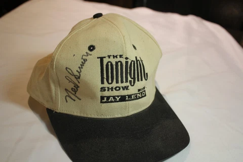 Neil Simon Autographed Cap from the Tonight Show with Jay Leno. Never Worn Cover
