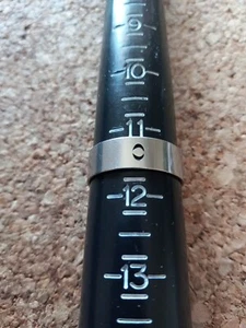 STAINLESS STEEL FASHION RING SIZE 11.5 (13) - Picture 1 of 5