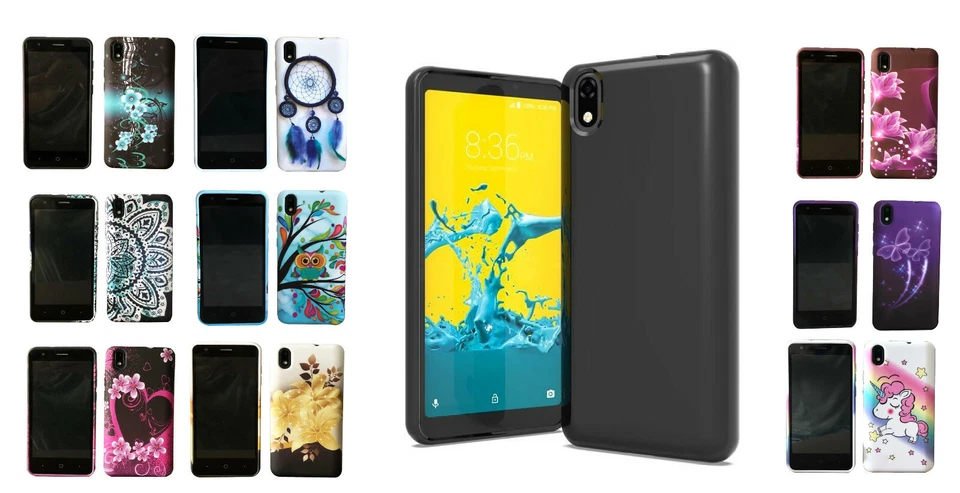 Funda de vidrio templado/TPU para ZTE Blade Vantage 2 Z3153VPP/Quest 5 Z3351s Foto 1 de 1