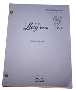 12/11/1967 Lucy Show Third Revised Draft Script "Lucy and Phil Harris " JRR22 - Picture 1 of 6
