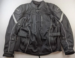 Tourmaster Sonora 3/4 Air Jacket Men XLT Heavy Armored Shoulder Back Motorcycle - Picture 1 of 14