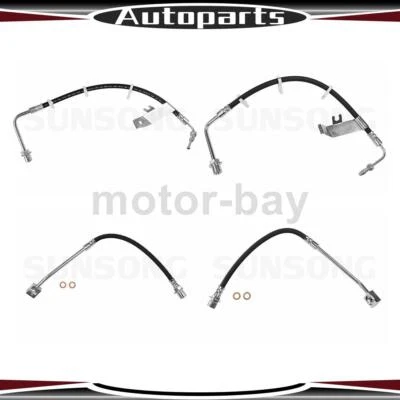 Línea de freno hidráulico de manguera de freno delantero trasero para Ford Windstar 1999 2003 Foto 1 de 4