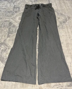 Altard State Womens Linen Blend Size Medium Olive Green Pull On Pants - Picture 1 of 6