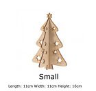 Wooden Christmas Tree Free Standing Decoration for Christmas Xmas Natural Wood