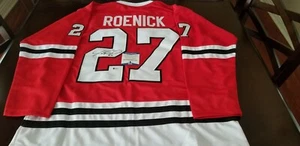 Jeremy Roenick Chicago Signed Autographed Jersey COA BAS Beckett - Picture 1 of 8