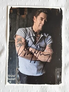 Original Autogrammkarte von Peter Maffay Tour 2010 - Bild 1 von 2