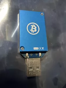 ASIC Miner Block Erupter Bitcoin Miner USB 333 MH/s Color Blue - Picture 1 of 3
