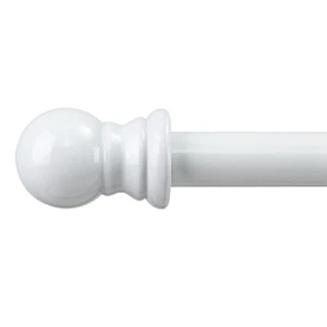 1 Inch Curtain Rod for Windows 66 to 144 Inch for Sliding Door Bedroom Patio - Picture 1 of 6