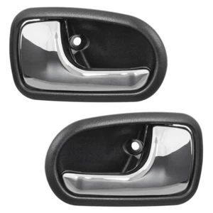 Porte Poignée Intérieur Gauche + Droite Chrome pour Mazda 626 IV 92-97 323 V VI - Picture 1 of 5