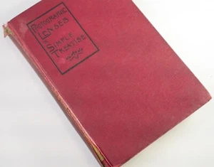 PHOTOGRAPHIC LENSES A SIMPLE TREATISE CONRAD BECK / HERBERT ANDREWS 1903 - Picture 1 of 7