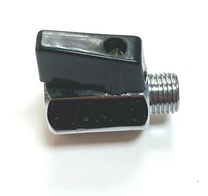 VÁLVULA BOLA CROMADA 1/4 MACHO HEMBRA - Imagen 1 de 3