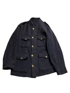 VINTAGE 1940’S MILITARY STYLE SPORTSWEAR JACKET LABELED FOX KNAPP Med - Picture 1 of 9