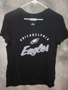 NWT WOMENS NFL TEAM APPAREL PHILADELPHIA EAGLES TEE SHIRT SIZE XL .. RUNS SMALL - Picture 1 of 3