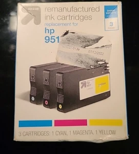 Up & Up Ink Cartridges 3 Cartridges-HP 951 color - Picture 1 of 4