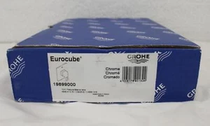 Grohe Eurocube 19899000 Valvola Bilanciamento Pressione Monocomando Cromata Trim Nuova - Foto 1 di 6