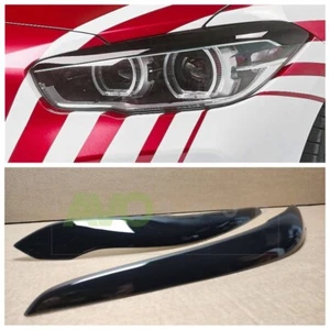 Headlight Eyelids for BMW 1 LCI F20 / F21 2016-2019 ABS Gloss - Picture 1 of 6