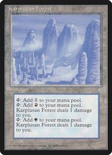 MTG Magic the Gathering 1x SP Karplusan Forest - Ice Age x1