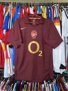 ARSENAL LONDON 2005 2006 HOME FOOTBALL SHIRT SOCCER JERSEY NIKE 195578 sz S MEN - Picture 1 of 17