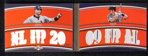 2010 Topps Triple Threads Relic Double Combos /36 Albert Pujols Joe Mauer