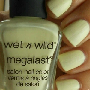 Wet N Wild Megalast Nail Polish Off White Limited Edition Lac-My Mani # 34431 - Picture 1 of 3