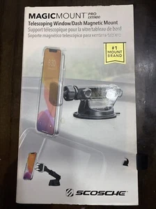 Support de téléphone de voiture magnétique pare-brise Scosche MPWDEX2-XTSP MagicMount Pro Extendo - Photo 1 sur 6