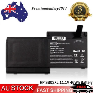 SB03XL Battery For HP Elitebook 720 725 820 G1 G2 HSTNN-I13C 716726-421 AU - Picture 1 of 7