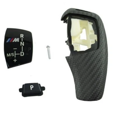 BMW M Genuine Trim Gear Selector CUBIERTA PERILLA CARBONO 61312250696 Foto 1 de 4