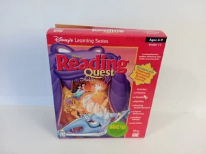 Buena Vista Disney's Reading Quest with Aladdin for PC, Unix, Mac, Linux SEALED - Picture 1 of 4