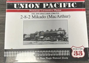 Union Pacific Prototype Locomotive Photos  2-8-2 Mikado Volume 33 Sealed New!! - Picture 1 of 4