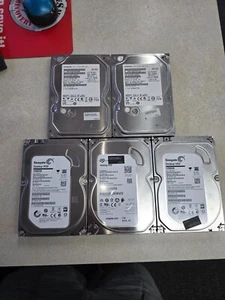 LOTE DE 5 discos duros SATA III e marca mixta de 1 TB 3,5 pulgadas - Imagen 1 de 3