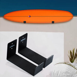 Solid Aluminum Surfboard Wall Rack for Surfboard Longboard Funboard Easy Install