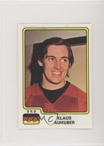 1979 Panini Hockey '79 Stickers Klaus Auhuber #101